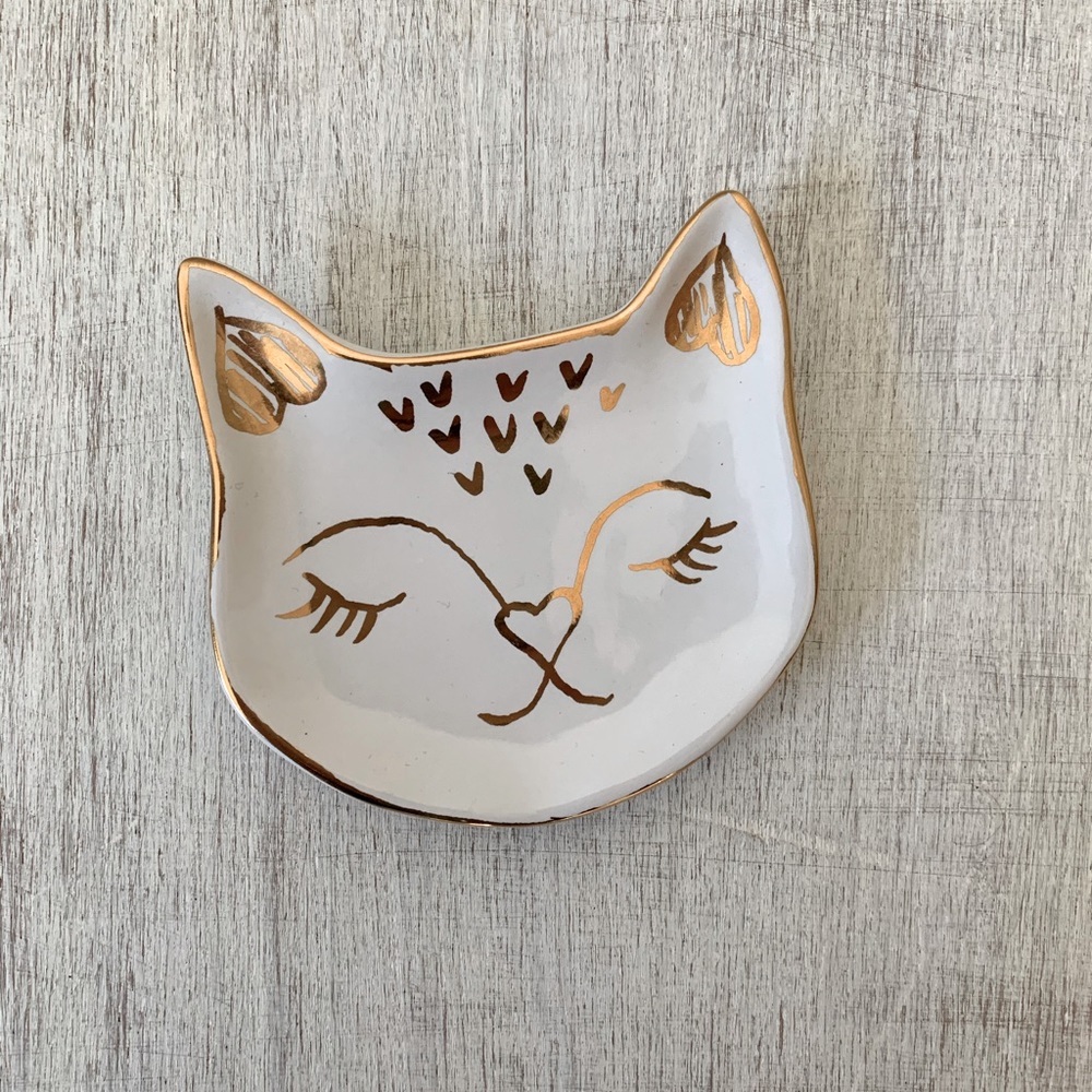 West Elm Kitten Ring Dish